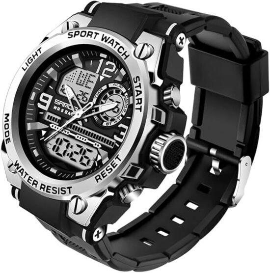 PINIDOUS Orologio Uomo Orologio Digitale Sportivo