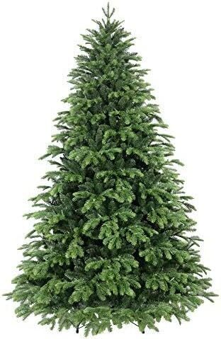 Giulia Grillo Albero di Natale 180 cm, 1700 Rami, Albero di Natale Luxury Realistico, Facile da Montare, Folto, PE/PVC, Verde