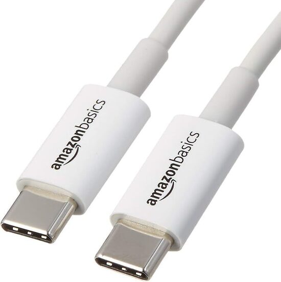 Amazon Basics Cavo di ricarica rapida da USB-C a USB-C