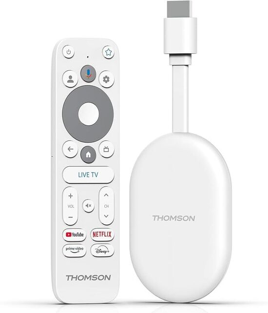 THOMSON Google TV Go Cast 150, Dongle per streaming 4K UHD