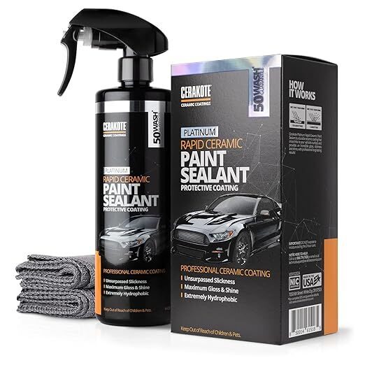 CERAKOTE® Rapid Ceramic Paint Sealant, sigillante ceramico professionale per vernici, massima brillantezza