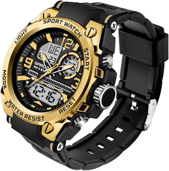 PINIDOUS Orologio Uomo Orologio Digitale Sportivo