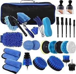 31 Pezzi Kit Pulizia Auto