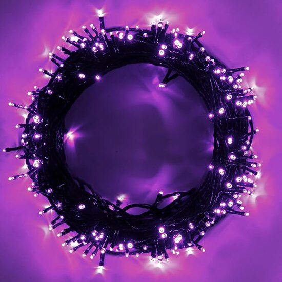 Luci di Natale - 120 LEDs 15m Stringa Luci, Interno da Esterno Funzione di Memoria con 8 Modalitร