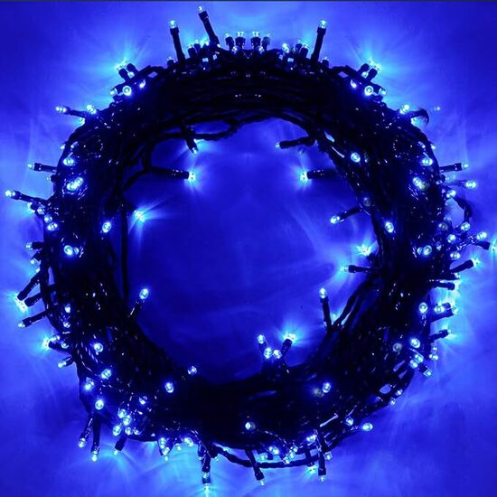 Luci di Natale - 120 LEDs 15m Stringa Luci, Interno da Esterno Funzione di Memoria con 8 Modalitร