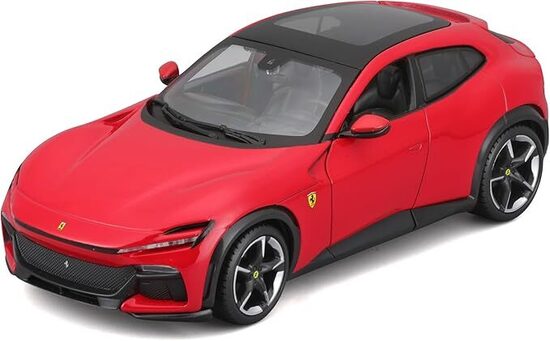 BBURAGO - Ferrari Purosangue R&P - Modellino Realistico Auto in Scala 1:24, Licenza Ufficiale Ferrari