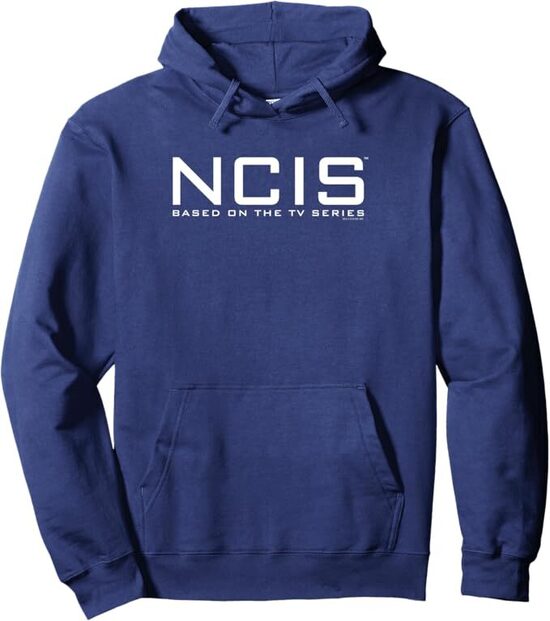 NCIS Logo Felpa con Cappuccio