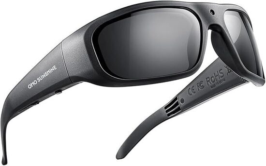 OhO Camera Glasses,Super Slim 1080P Smart Glasses with UV400 Sunglasses Lens for Outdoor Sport