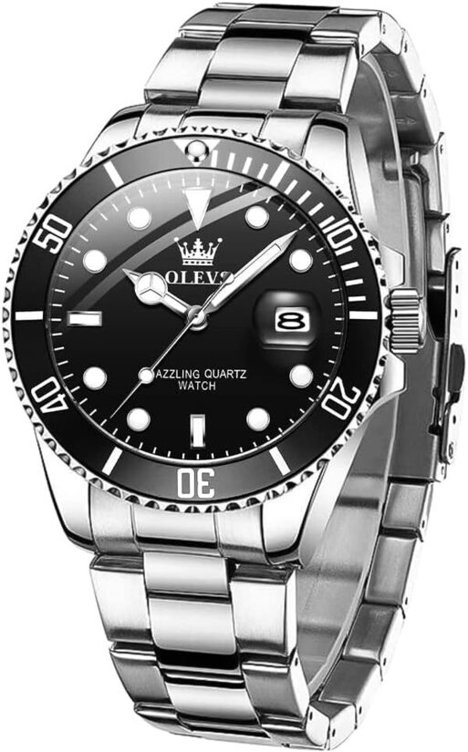 "OLEVS" Orologio da uomo - cronografo analogico / classico lusso