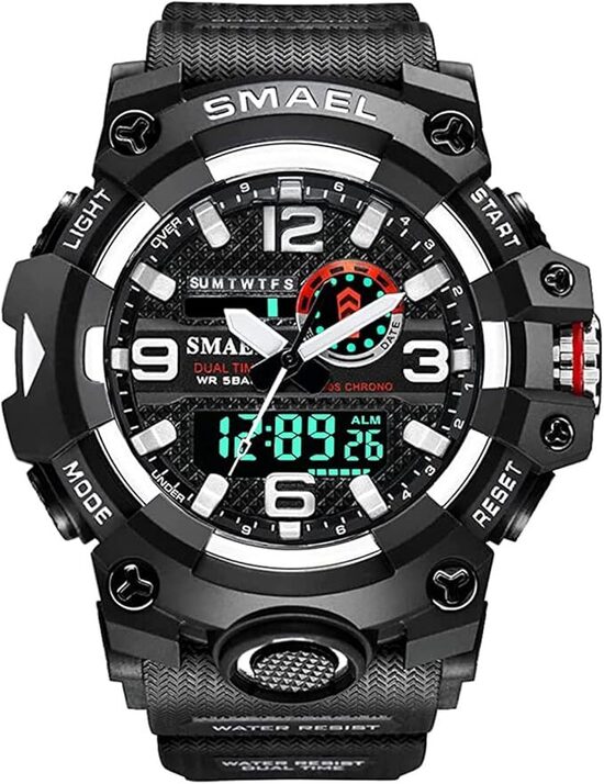 Fomtty Orologio analogico - Militare Uomo/Donna