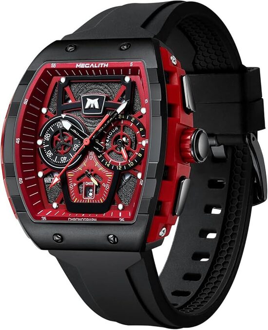 "MEGALITH" Orologio analogico, versione Militare per uomo e donna