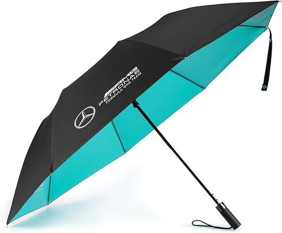 Ombrello tascabile Mercedes AMG Petronas - da pioggia e da sole