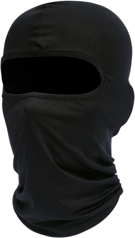 Sottocasco per protezione viso. Adatto per uomo e donna.