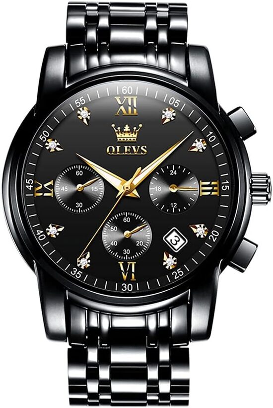 "OLEVS" Orologio da uomo - cronografo analogico