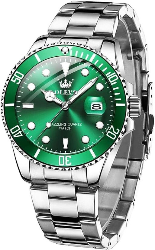 "OLEVS" Orologio da uomo - cronografo analogico / classico lusso