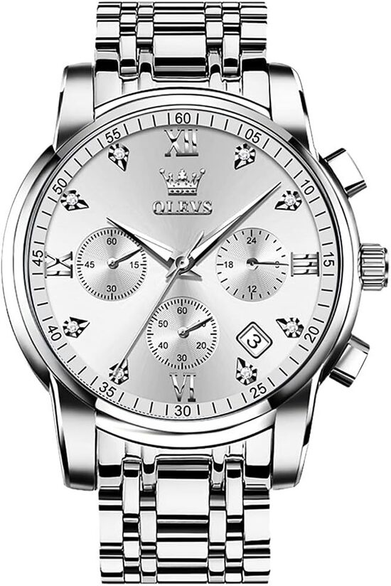 "OLEVS" Orologio da uomo - cronografo analogico
