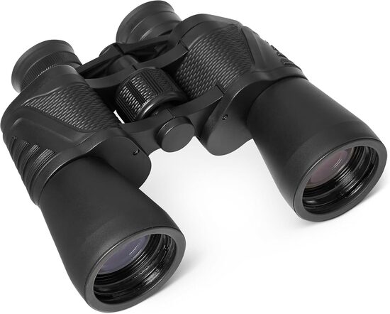 Binocolo ad Alta Potenza 7x50, Ampio Campo Visivo, Ottica FMC