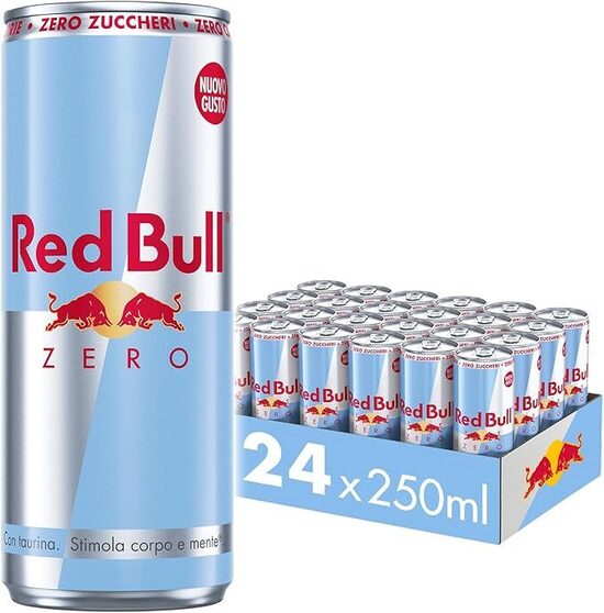 Red Bull Energy Drink, 250 ml (24 Lattine)
