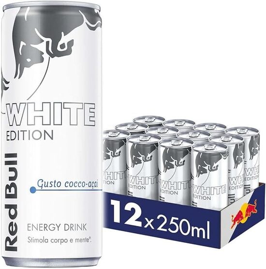 Red Bull Energy Drink, 250 ml (12 Lattine)