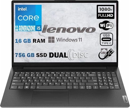 PC Lenovo Notebook - cpu Intel i5 13Th gen, 10 Core.