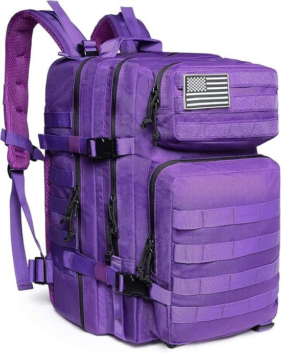 QT&QY Zaino d'assalto dell'Esercito 45L Molle zaini militari tattici