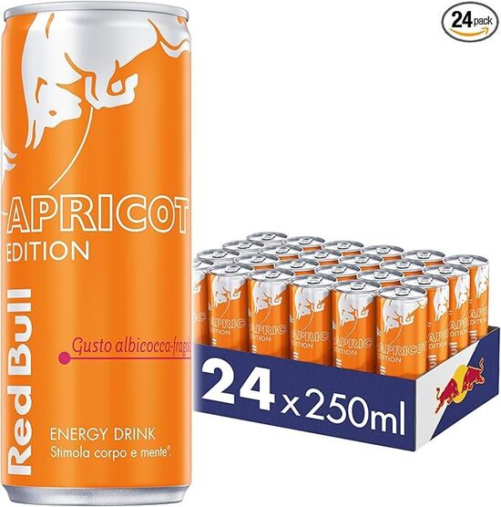 Red Bull Energy Drink, 250 ml (24 Lattine)