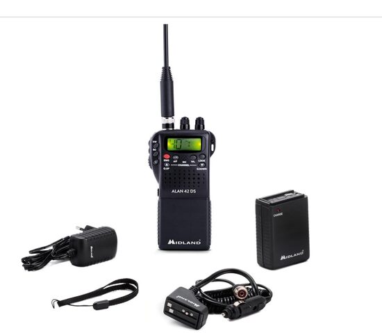 Midland - Radio CB Ricetrasmittente Portatile Senza Licenza